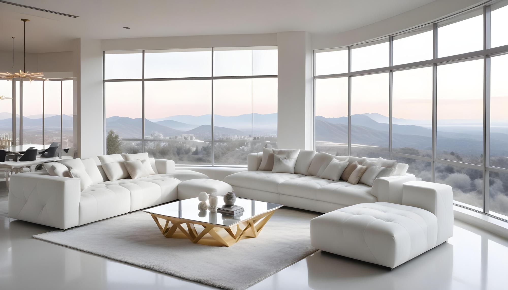 Interior premium apartament cu lumină naturală